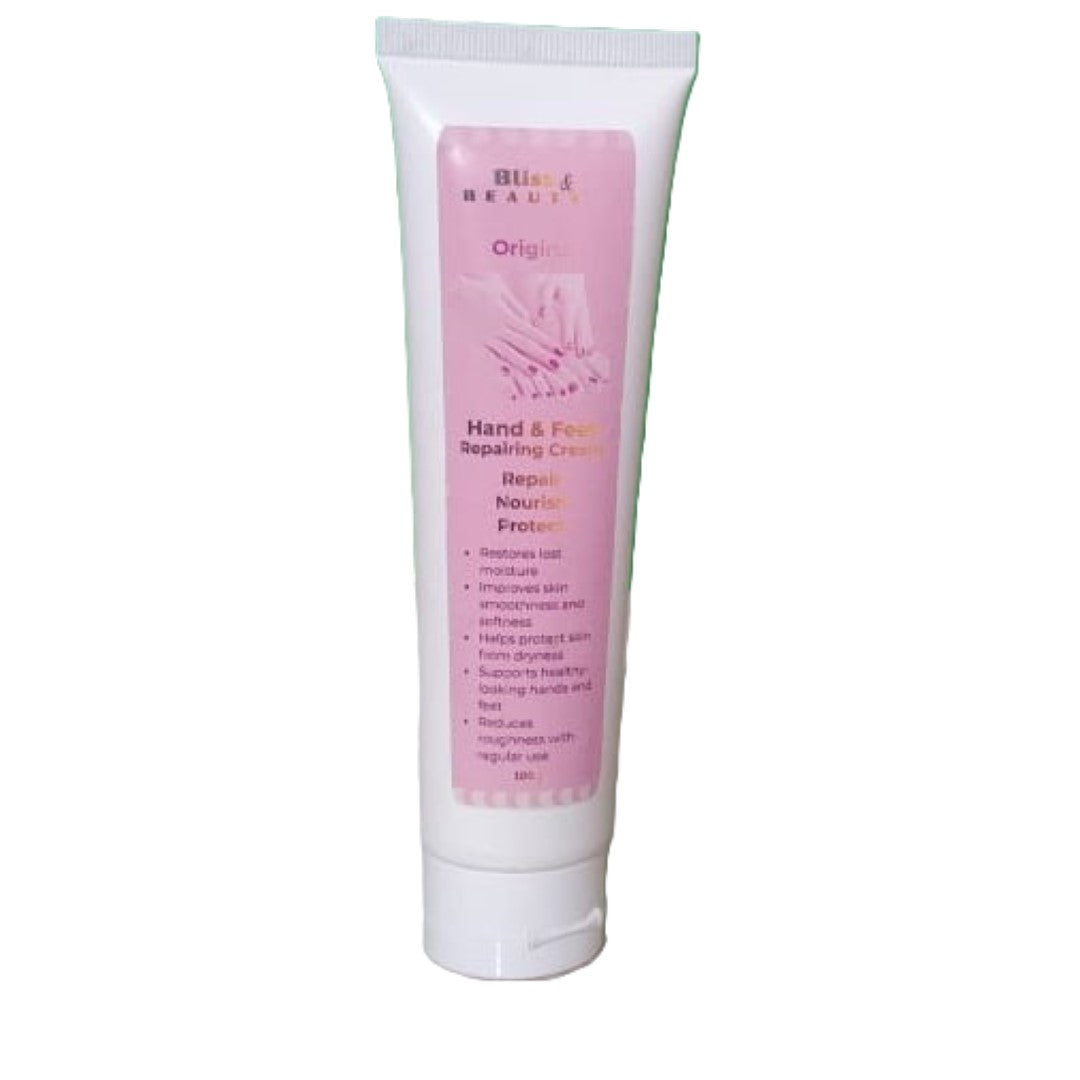 Bliss & Beauty Hand & Feet Repairing Cream 100g β Deep Moisturizing & Skin Repair Formula