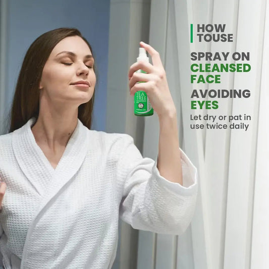 Water Facial Mist - 120ml – Cucumber, Tea Tree, Rose, Aloe Vera & Neem