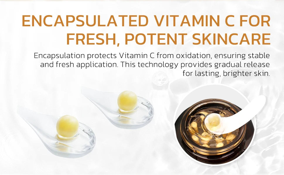 Deep Vitamin C Golden Capsule Face Moisturizer – Hydrating & Whitening Cream