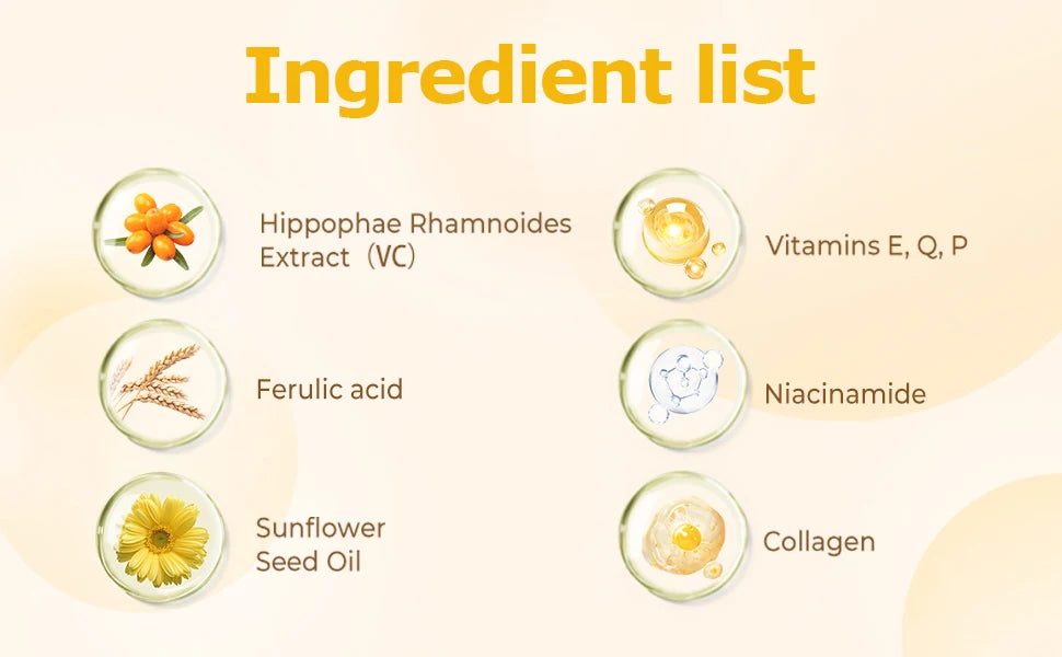 Deep Vitamin C Golden Capsule Face Moisturizer – Hydrating & Whitening Cream