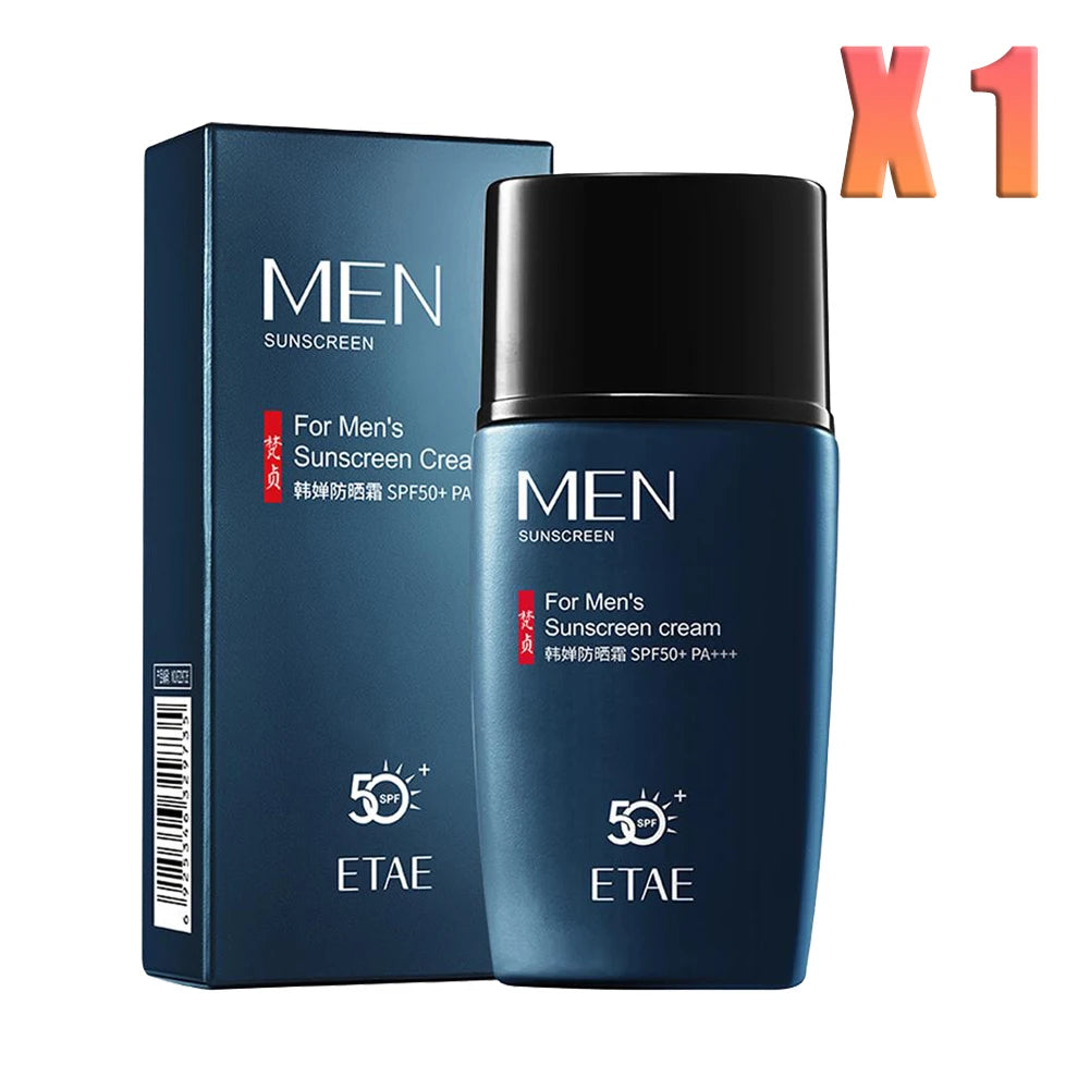 SPF 50+ Men Sunscreen – UV Protection Moisturizing Sun Block for Face & Body (45g)