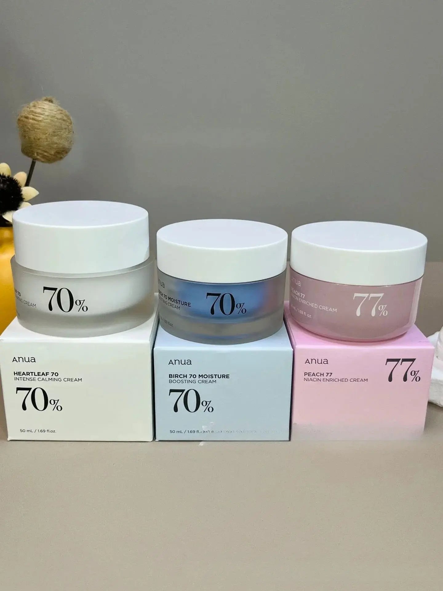 Anua Hydrating Facial Cream 50ml (Birch, Peach Extract & Houttuynia)
