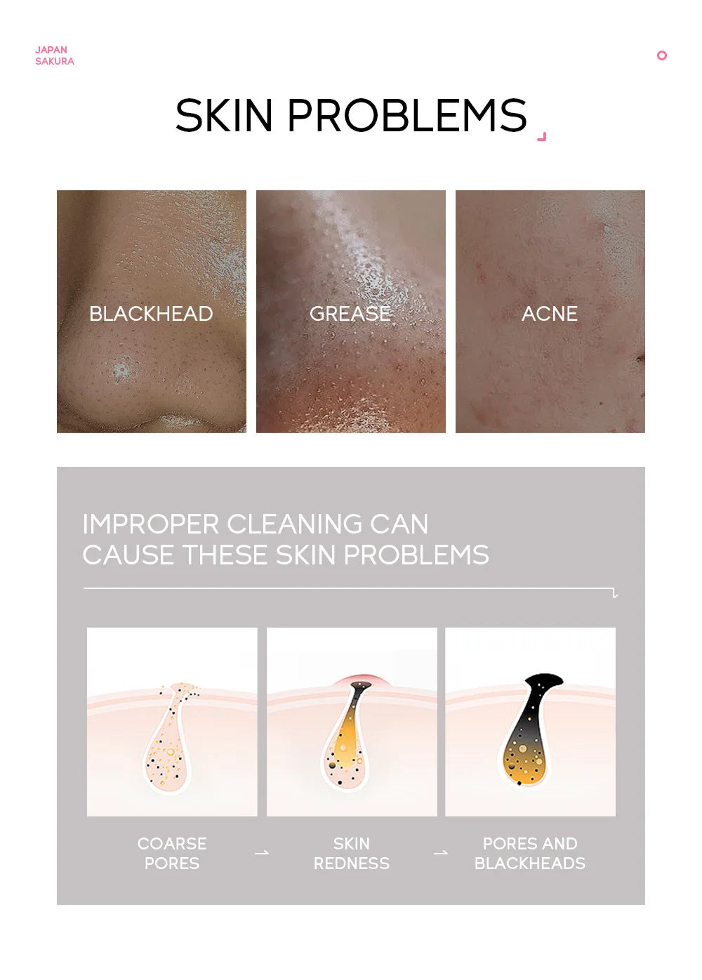 LAIKOU 24K Gold Sakura Peeling Face Mask – Anti-Wrinkle, Whitening & Blackhead Removal (50g)