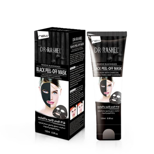 Dr. Rashel Deep Cleansing Blackhead Remover Peel-Off Face Mask – Purifying Charcoal Formula – 100ml