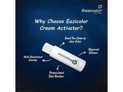 Eazicolor Developer / Cream Activator – Shine Boosting Hair Color Cream - 500ml