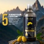 Original Gold Touch Wellice VE Argan Protein Shampoo 500 ML Get Strong Roots and Repair Damage Anti Dandruf