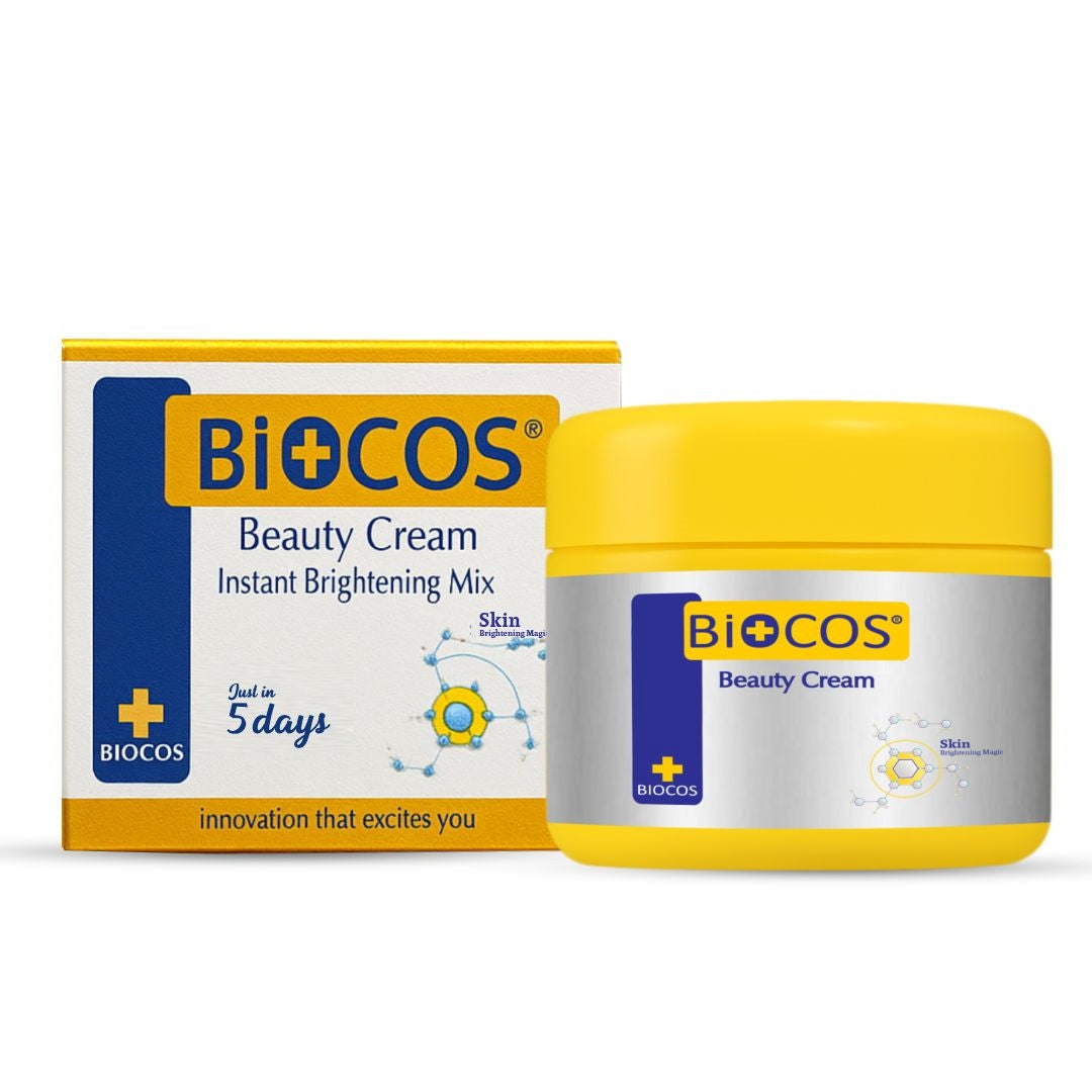 Beauty Cream – Skin Brightening & Anti-Aging Moisturizer with Arbutin, Vitamin E, Kojic Acid, Licorice Extract & Glutathione – Hydrating & Radiance Boosting Formula