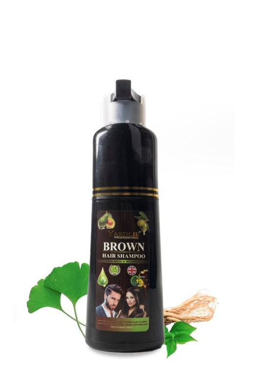 100% Original Yardlie Hair Color Shampoo 200ml | Black & Dark Brown