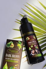 100% Original Yardlie Hair Color Shampoo 200ml | Black & Dark Brown