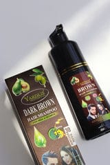 100% Original Yardlie Hair Color Shampoo 200ml | Black & Dark Brown