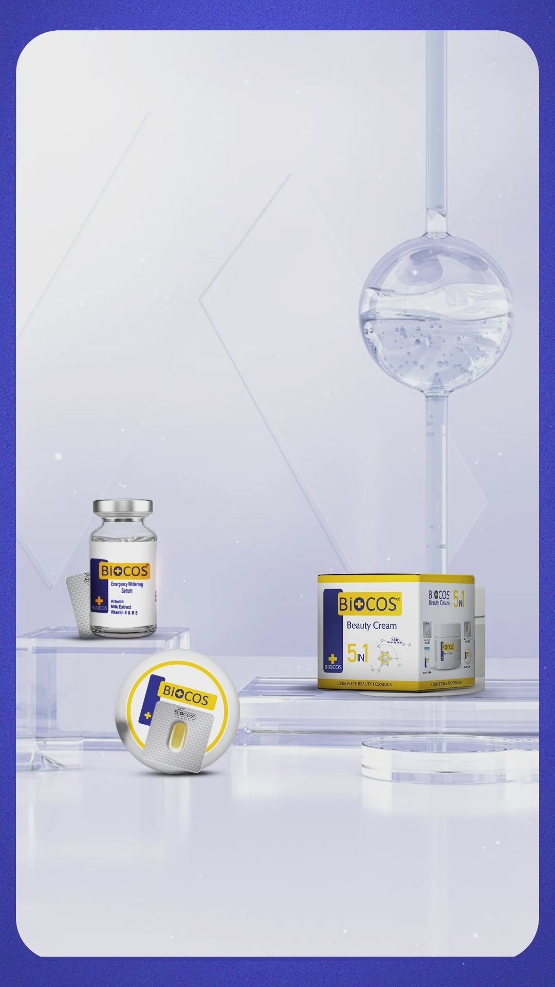 5-in-1 Beauty Cream – Anti-Aging, Brightening & Deep Hydrating Formula with Arbutin, Vitamin E, B5, Kojic Acid, Glutathione & Licorice Extract – 26gm