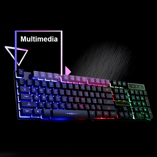 Fire Cam GK11 Mechanical Gaming Keyboard – RGB Backlit, Aluminum Frame