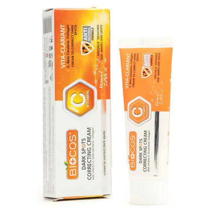 Dark Spot Correcting Cream 40gm – Brightening & Hydrating with Sweet Almond Oil, Glycerin & Antioxidants | Fades Dark Spots, Pigmentation & Uneven Skin Tone