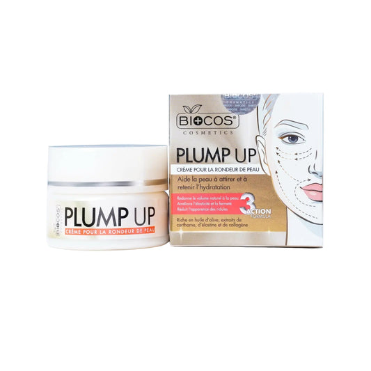 Plump Up Skin Plumping Cream 44g – Hyaluronic Acid, Shea Butter & Ceramide 3 for Firm, Youthful Skin