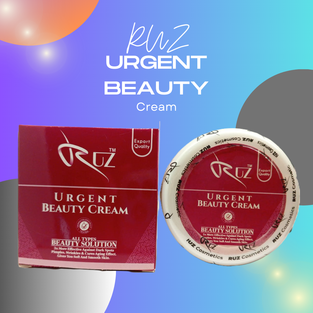 Urgent Whitening Cream – Skin Whitening, Dark Spot & Dullness Remover