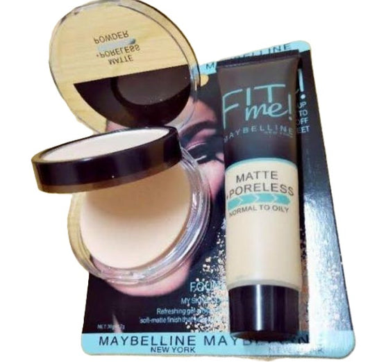 Fit Me Foundation + Compact Powder – 2-in-1 Makeup Set