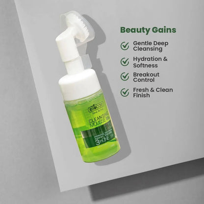 Face Wash Mousse Bundle – Aloe Vera, Hyaluronic Acid & Vitamin C