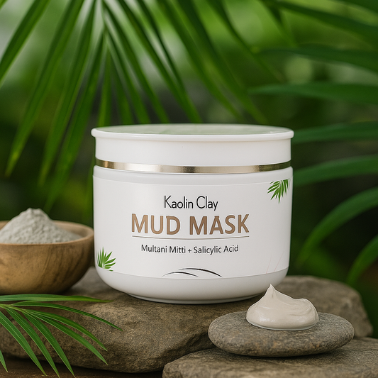 Kaolin Clay Mud Mask 50ml – Deep Cleansing & Pore Tightening Face Mask