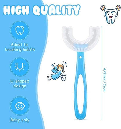 Combo Pack Baby Safety & Care – Head Protector, Knee Pads & U-Shape Kids Toothbrush