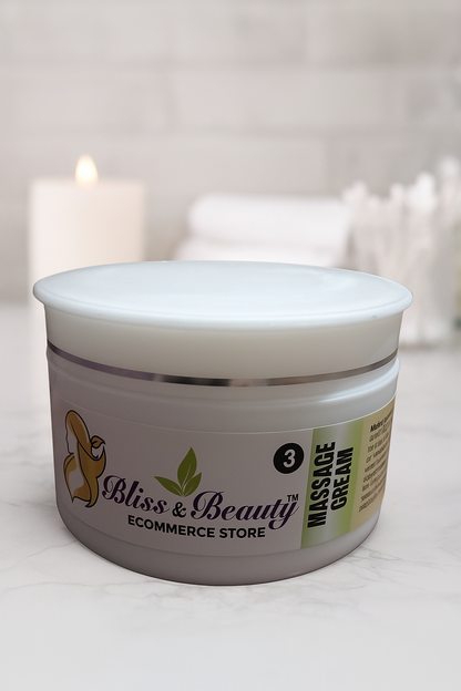 Bliss & Beauty Massage Cream – 122g | Deep Nourishing & Moisturizing Formula for Smooth, Relaxed Skin | Suitable for All Skin Types