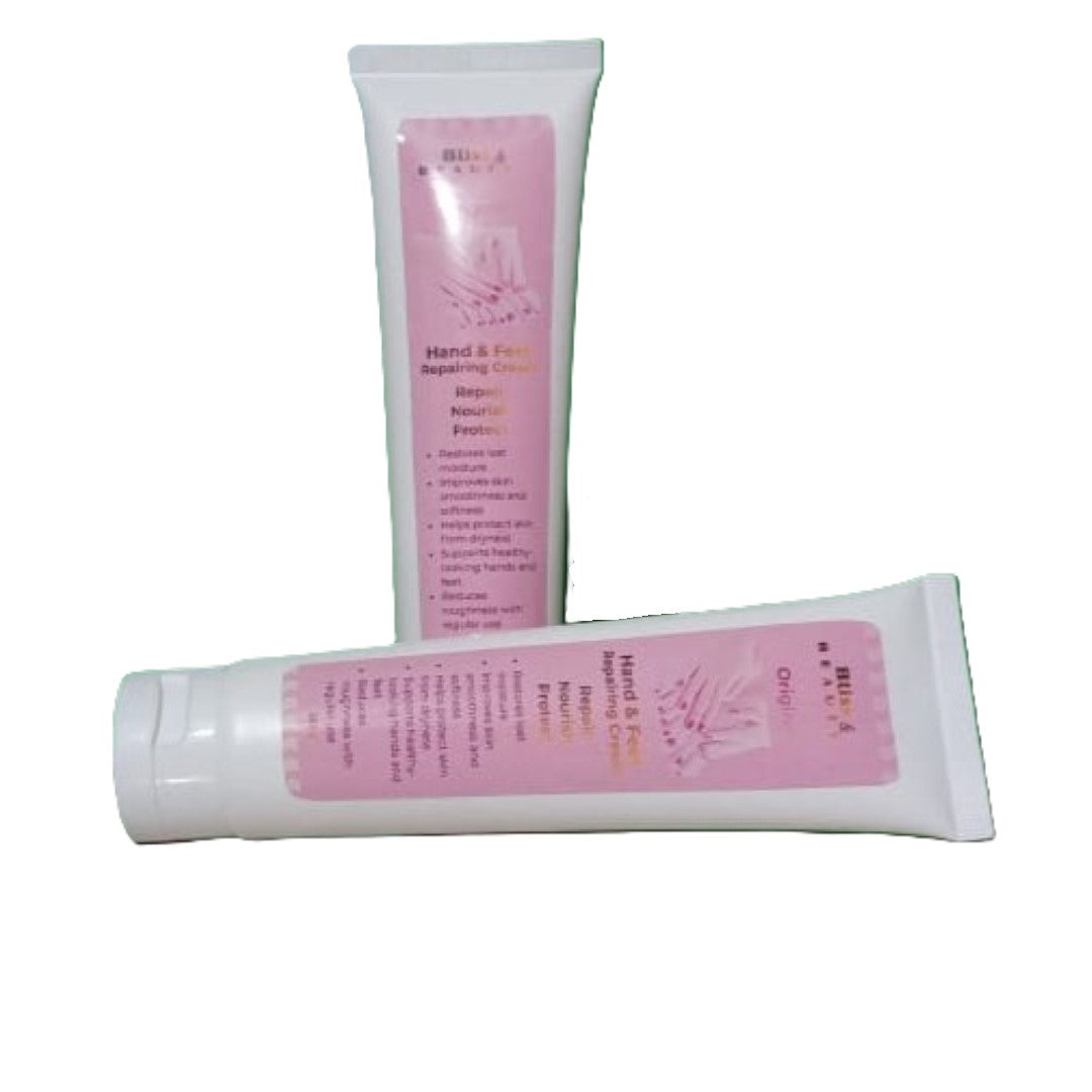 Bliss & Beauty Hand & Feet Care Combo – Whitening 26g + Repairing Cream 100g | Moisturize, Brighten & Protect