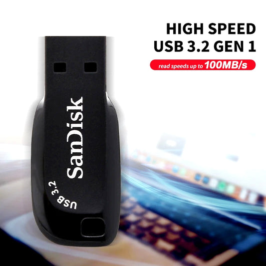 SanDisk Ultra Shift USB 3.2 Flash Drive – 32GB/64GB/128GB