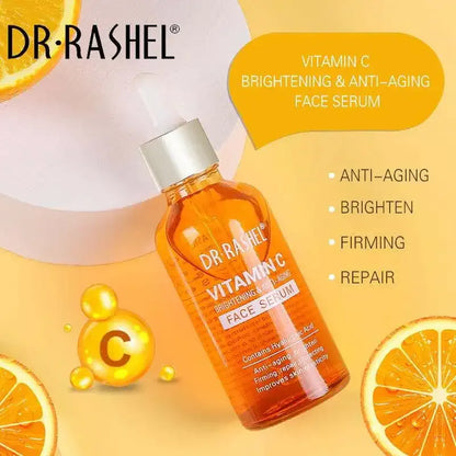 DR RASHEL Vitamin C Face Serum – Brightening & Anti-Aging Skincare – 50ml