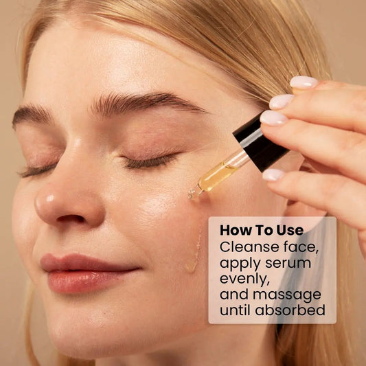 24K Gold Serum 15ml – Anti-Aging & Whitening with Rosehip, Pumpkin Seed & Argan Oils | Reduces Wrinkles, Restores Elasticity & Promotes Radiance