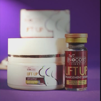 Lift Up Breast Enlargement Cream 44gm – Natural Firming & Lifting with Shea Butter, Almond Oil, Hyaluronic Acid & Vitamin E