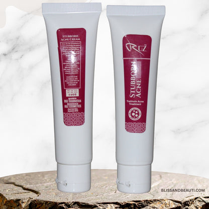 RUZ Acne Cream 30ml | Stubborn Acne Treatment with Tretinoin & Skin Repair