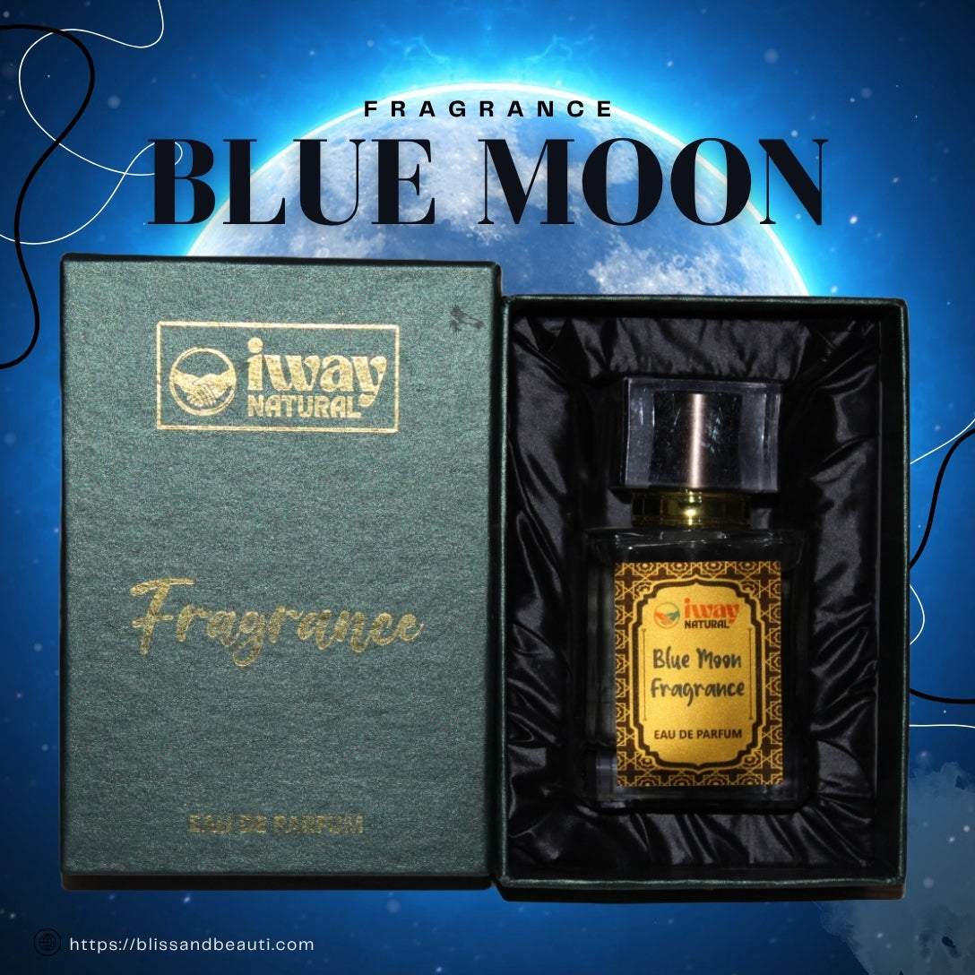 IWAY Natural Blue Moon Fragrance – Long-Lasting Eau de Parfum for Men & Women