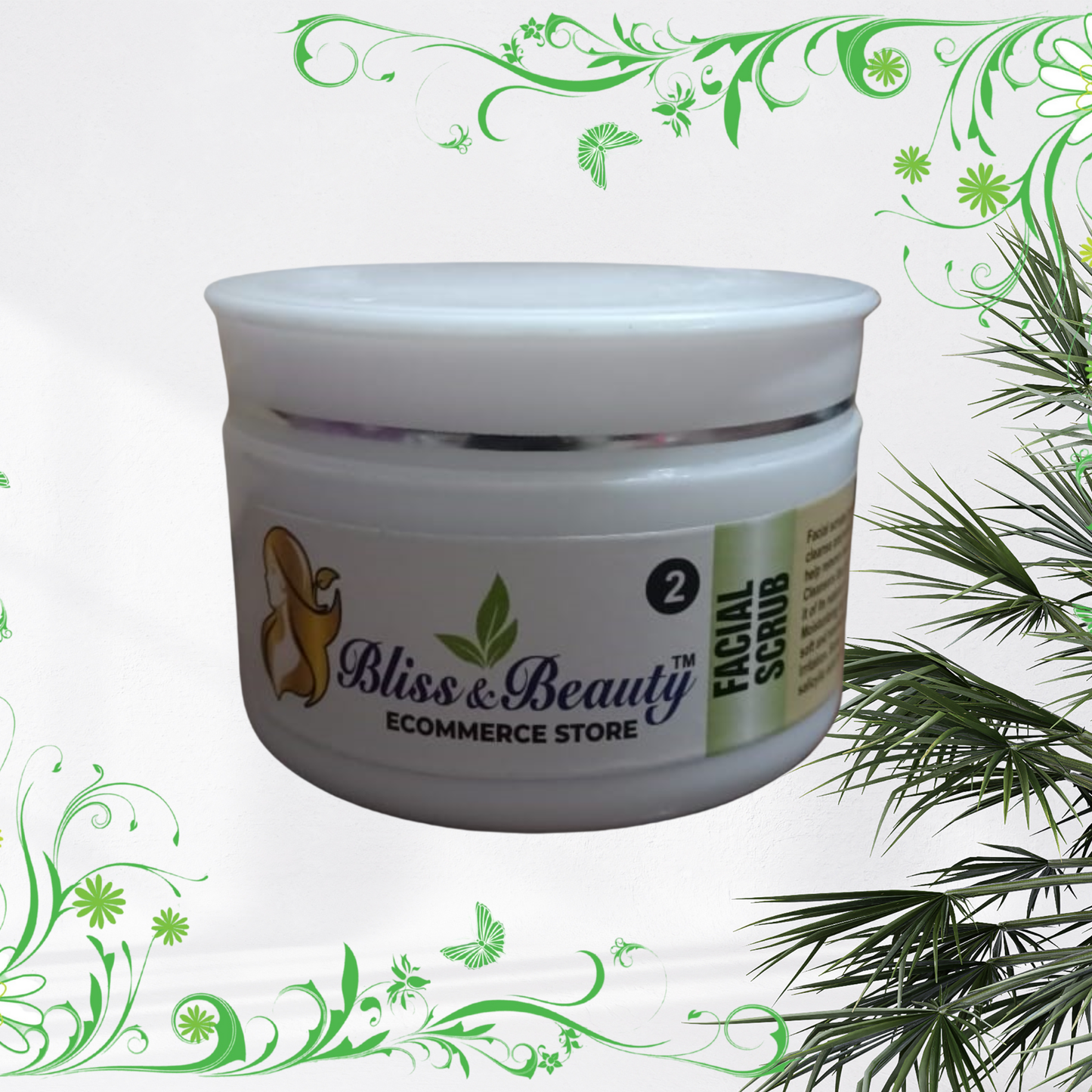 Bliss & Beauty Facial Scrub – 106g | Deep Cleansing & Exfoliating Beads for Smooth, Radiant Skin | Gentle Formula for All Skin Types