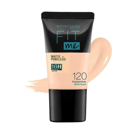 Maybelline Fit Me Matte Foundation 18ml Tube – 120 Classic Ivory