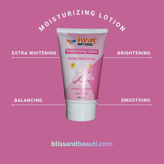 iWay Natural’s Moisturizing Lotion | Extra Whitening & Hydration – 100ml