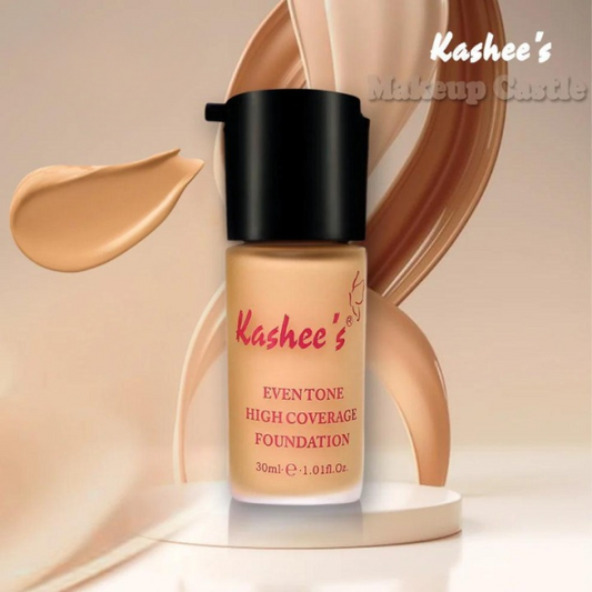 Kashees 4-Piece Rice Glow Kit + High Coverage Foundation