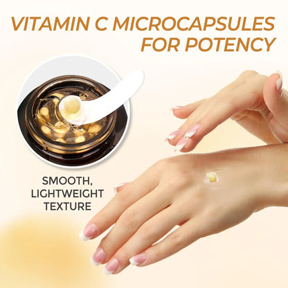 Deep Vitamin C Golden Capsule Face Moisturizer – Hydrating & Whitening Cream
