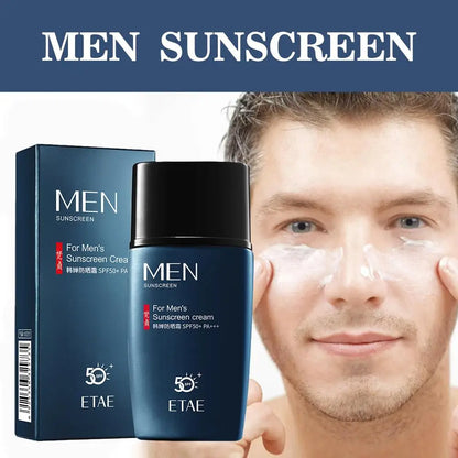 SPF 50+ Men Sunscreen – UV Protection Moisturizing Sun Block for Face & Body (45g)