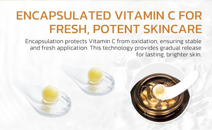 Deep Vitamin C Golden Capsule Face Moisturizer – Hydrating & Whitening Cream