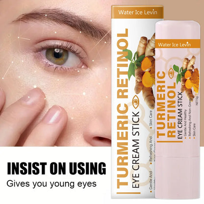 Turmeric Eye Cream Stick – Anti-Puffiness, Dark Circle & Fine Line Care (5g)