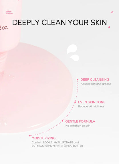 LAIKOU 24K Gold Sakura Peeling Face Mask – Anti-Wrinkle, Whitening & Blackhead Removal (50g)