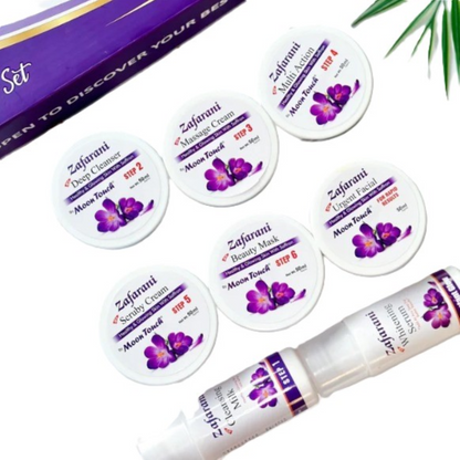 Zafarani Facial Set 50ml – Complete Saffron Facial Range for Glowing & Hydrated Skin