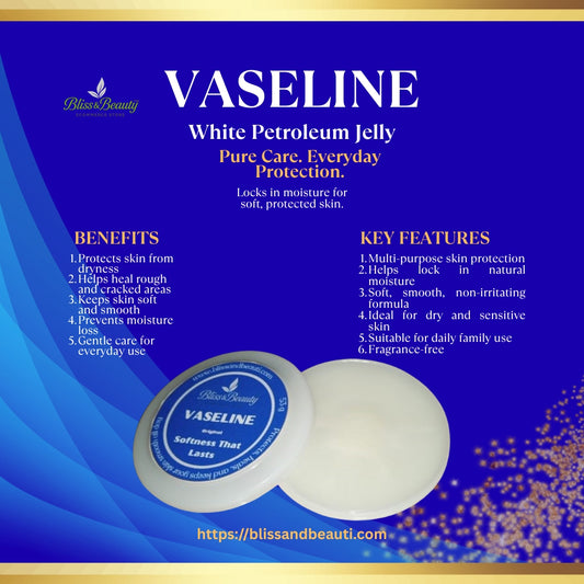 Bliss & Beauty Petroleum Jelly (Vaseline) 53g – Multi-Purpose Skin Protection