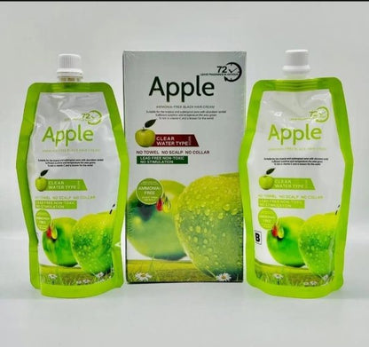 Apple Hair Color 500ml – Ammonia-Free Dark Brown Hair Color Cream | Natural, Long-Lasting & Nourishing Formula