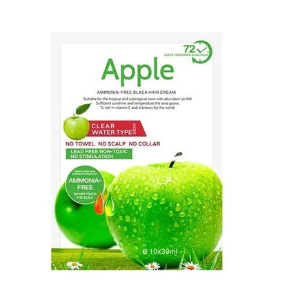 Apple Hair Color 500ml – Ammonia-Free Dark Brown Hair Color Cream | Natural, Long-Lasting & Nourishing Formula