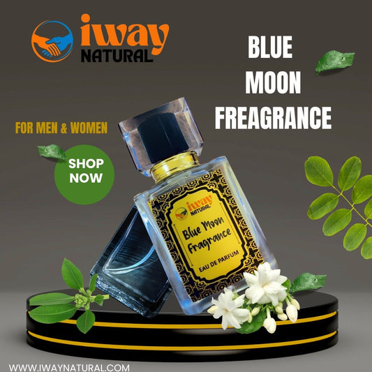 IWAY Natural Blue Moon Fragrance – Long-Lasting Eau de Parfum for Men & Women