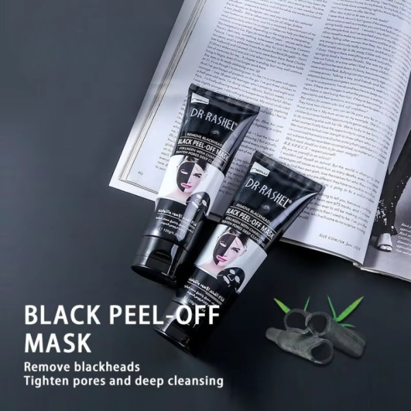 Dr. Rashel Deep Cleansing Blackhead Remover Peel-Off Face Mask – Purifying Charcoal Formula – 100ml
