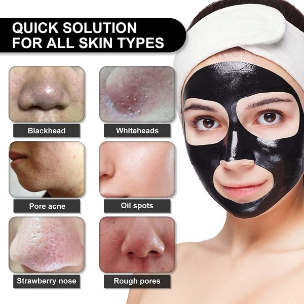 Dr. Rashel Deep Cleansing Blackhead Remover Peel-Off Face Mask – Purifying Charcoal Formula – 100ml