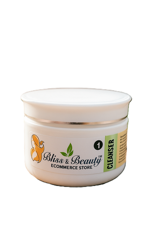 Bliss & Beauty Creamy Cleanser – 130g | Deep Pore Facial Cleanser for Smooth, Radiant Skin | Gentle Daily Face Wash for All Skin Types