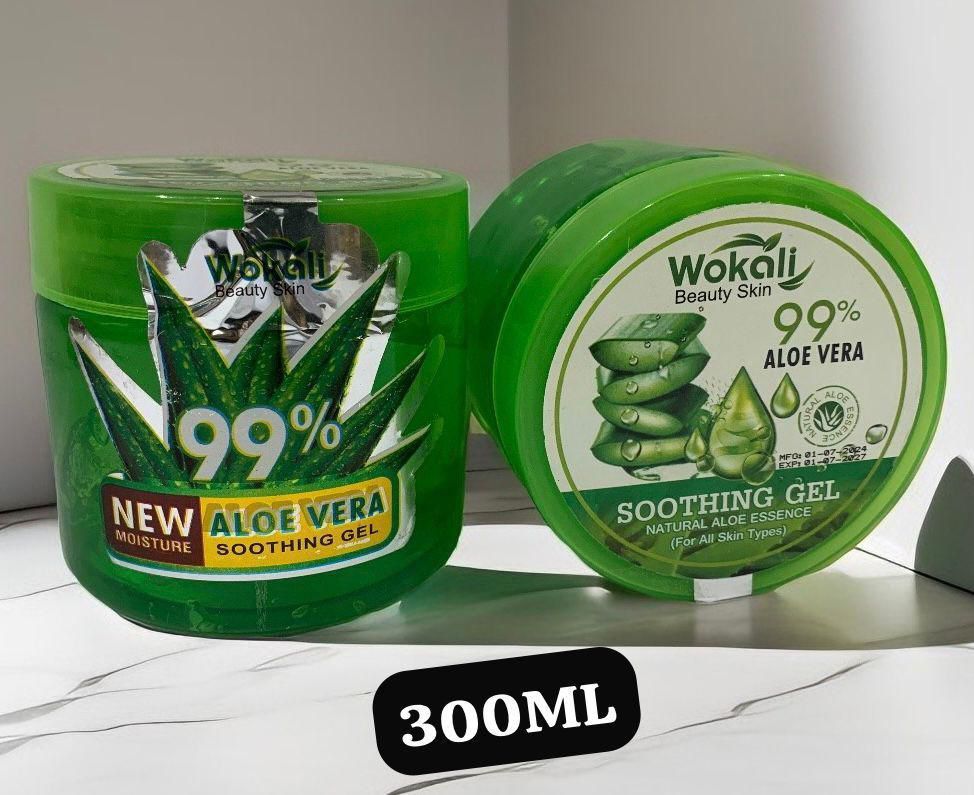 Imported Organic Aloe Vera Gel 300ml – Mother & Baby Skin & Hair Care | Natural Moisturizing & Healing Gel (310g)