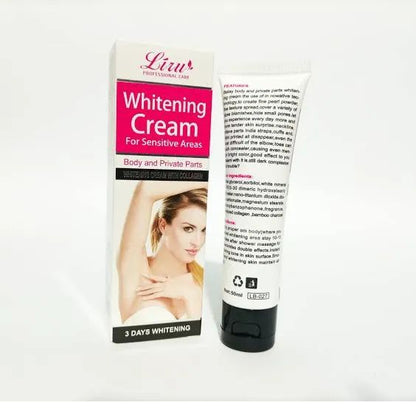 LIZU Original Whitening Cream For Sensitive Areas Body & Private Parts